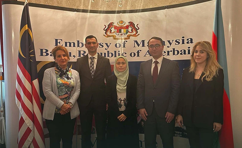 Azərbaycan Kibertəhlükəsizlik Təşkilatları Assosiasiyasının və Malayziya səfirliyinin Müvəqqəti işlər vəkili arasında görüş baş tutub - 2