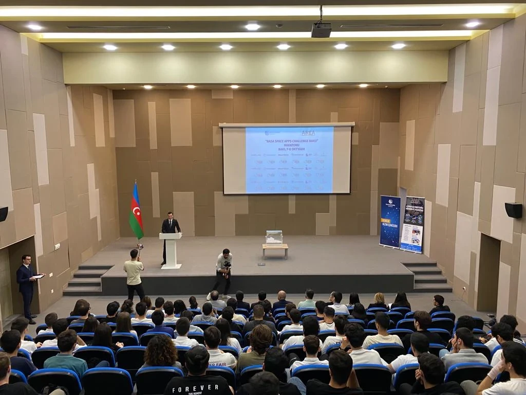 The international hackathon ”Nasa - Space Apps Challenge Baku” is held in our country - 1