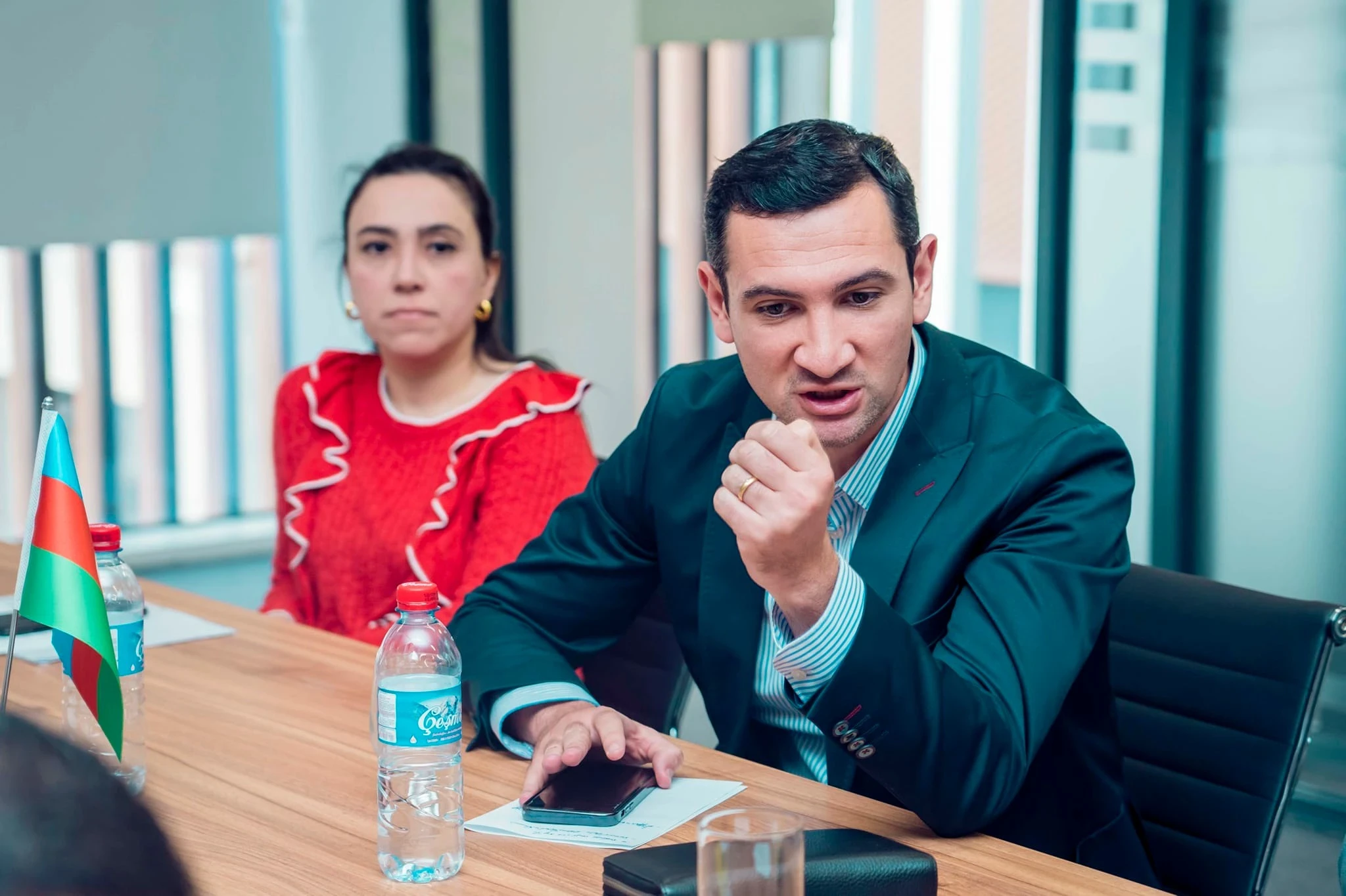 Vergi sahəsində sahibkarlıq subyektlərinin mövcud problemlərinin öyrənilməsinə həsr edilmiş görüş baş tutub - 4
