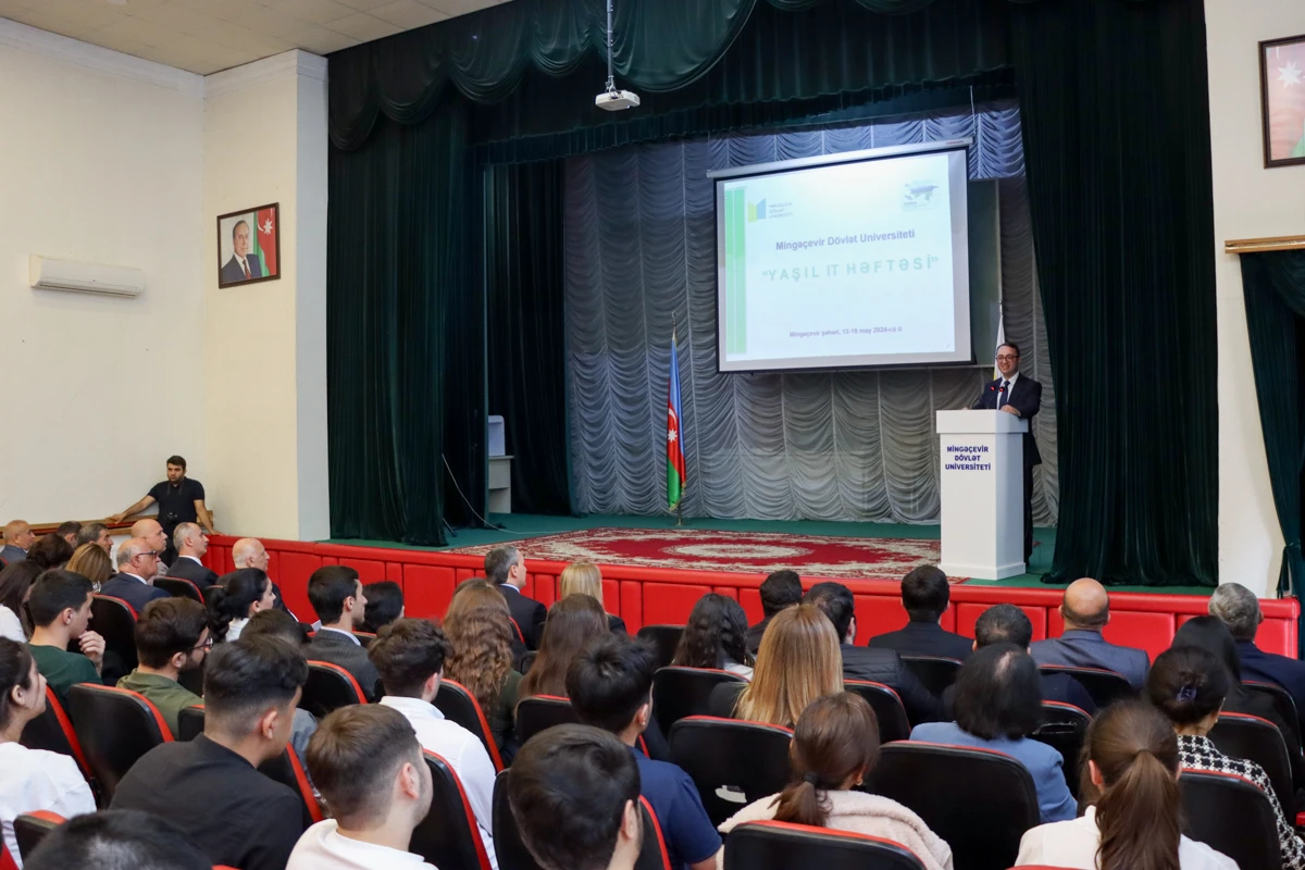ACOA participated in the opening ceremony of the "Green Information Technologies Week" held at Mingachevir State University (MSU) - 2