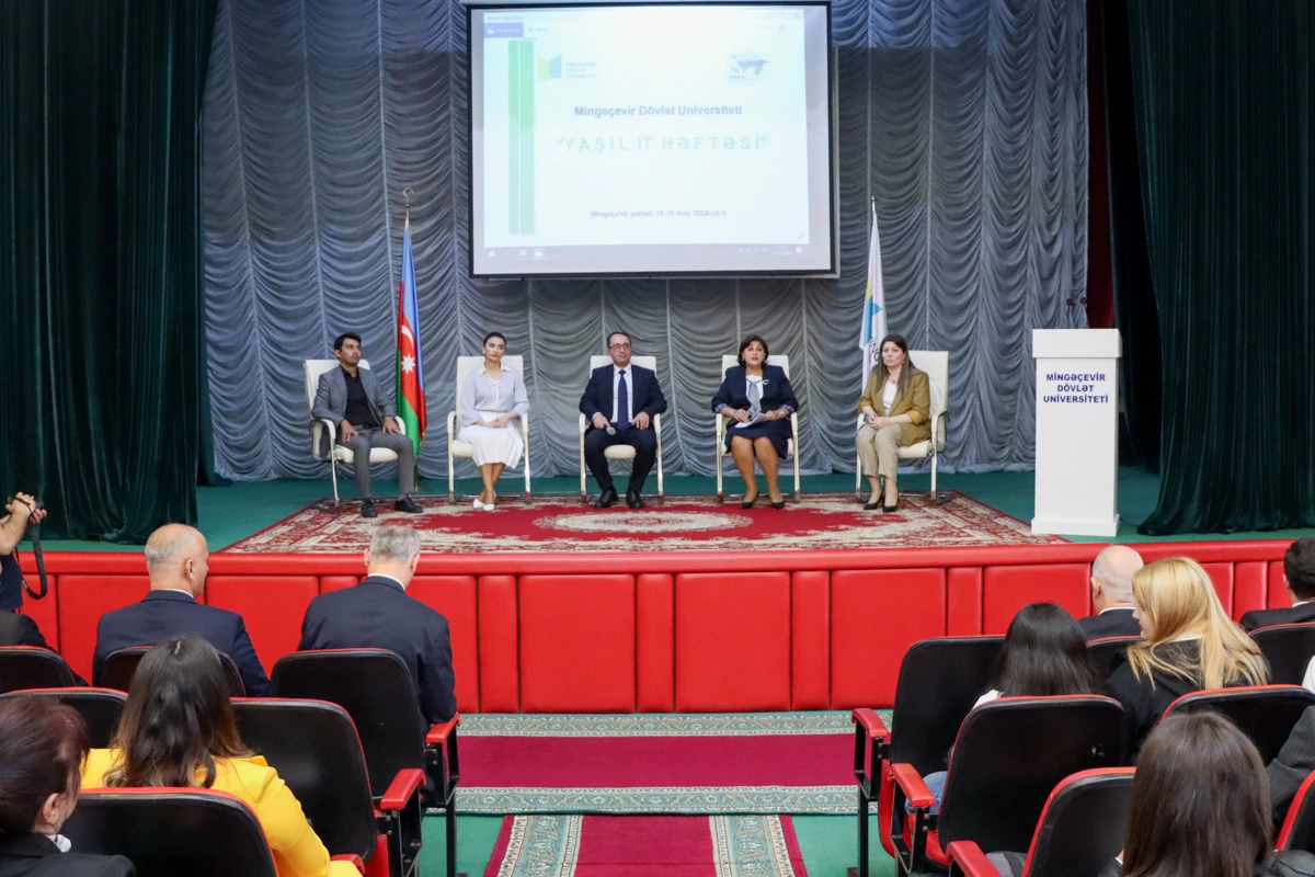 ACOA participated in the opening ceremony of the "Green Information Technologies Week" held at Mingachevir State University (MSU) - 7