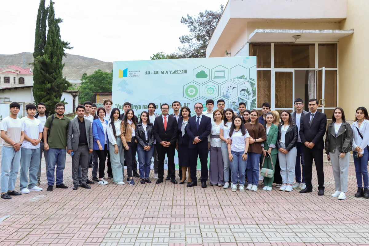 ACOA participated in the opening ceremony of the "Green Information Technologies Week" held at Mingachevir State University (MSU) - 9