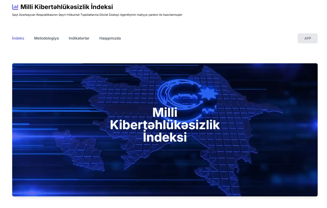 The "National Cybersecurity Index" has been presented