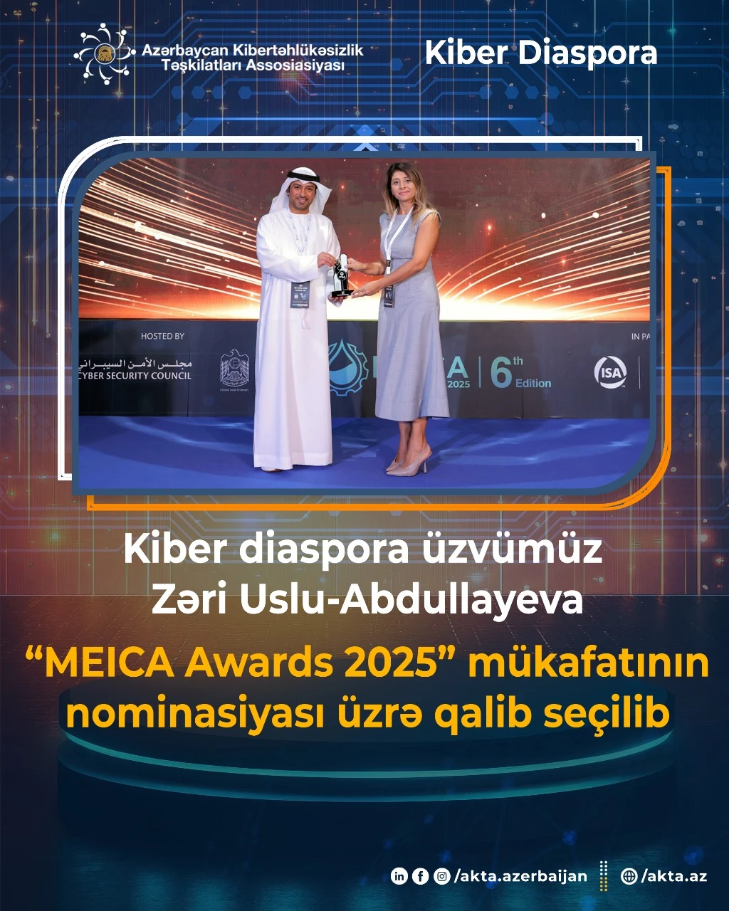 Kiber Diaspora üzvümüz Zəri Uslu-Abdullayeva ilə müsahibəni təqdim edirik. 