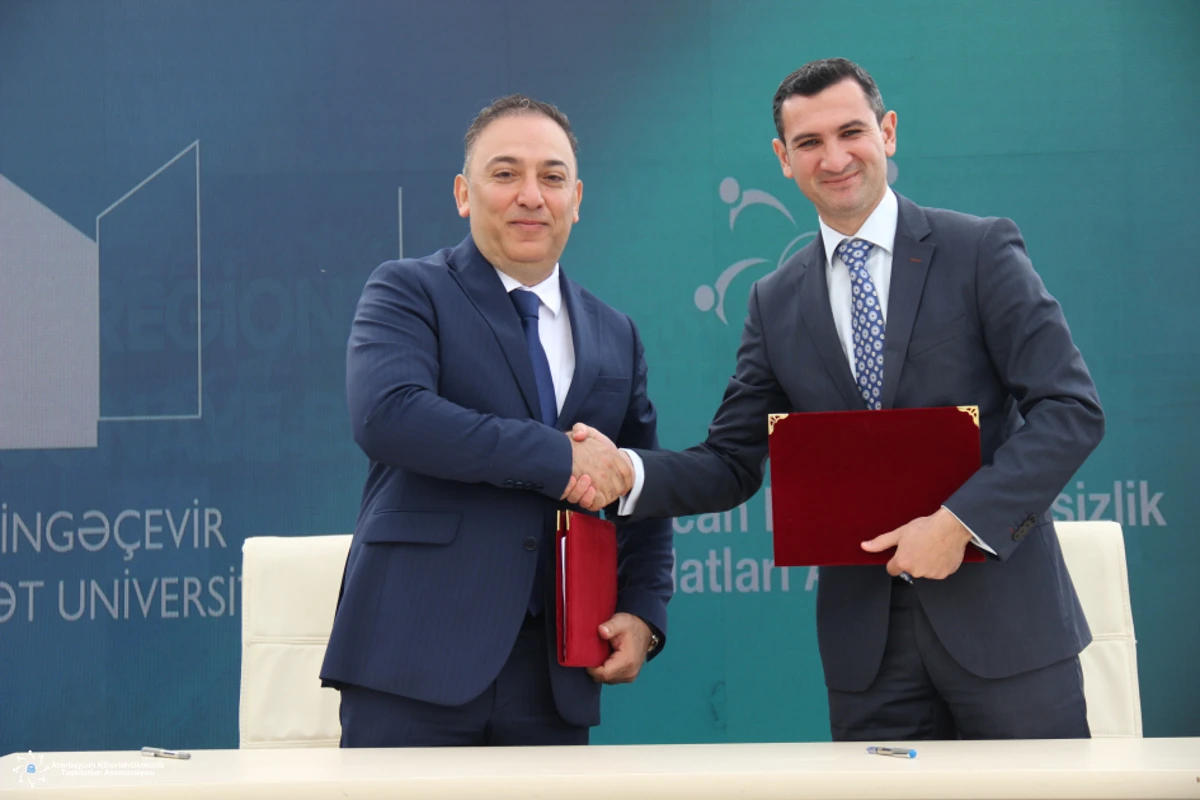 A memorandum of understanding has been signed between ACOA and Mingachevir State University regarding their collaboration.