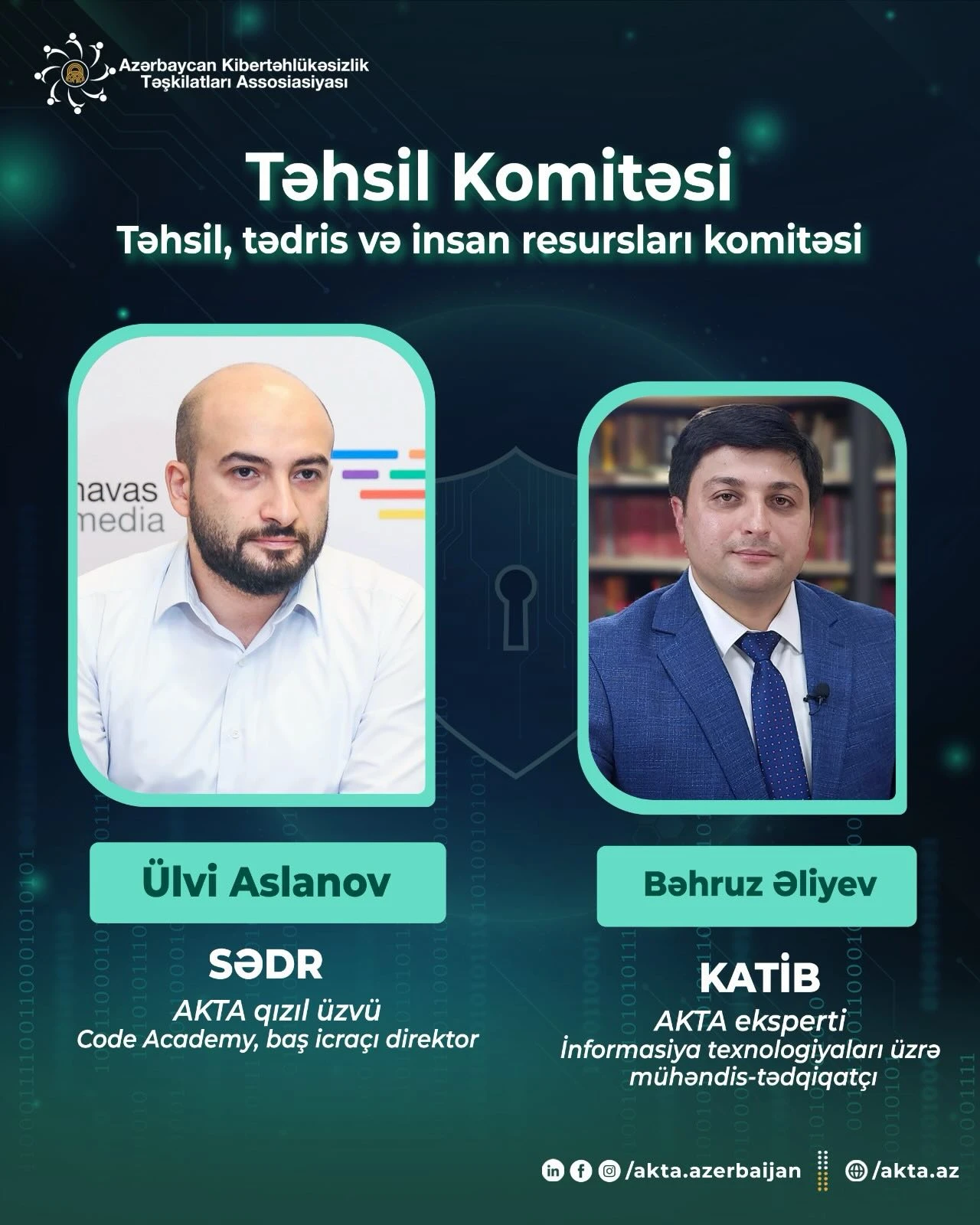 New Chairs and Secretaries Appointed to AKTA Expert Committees