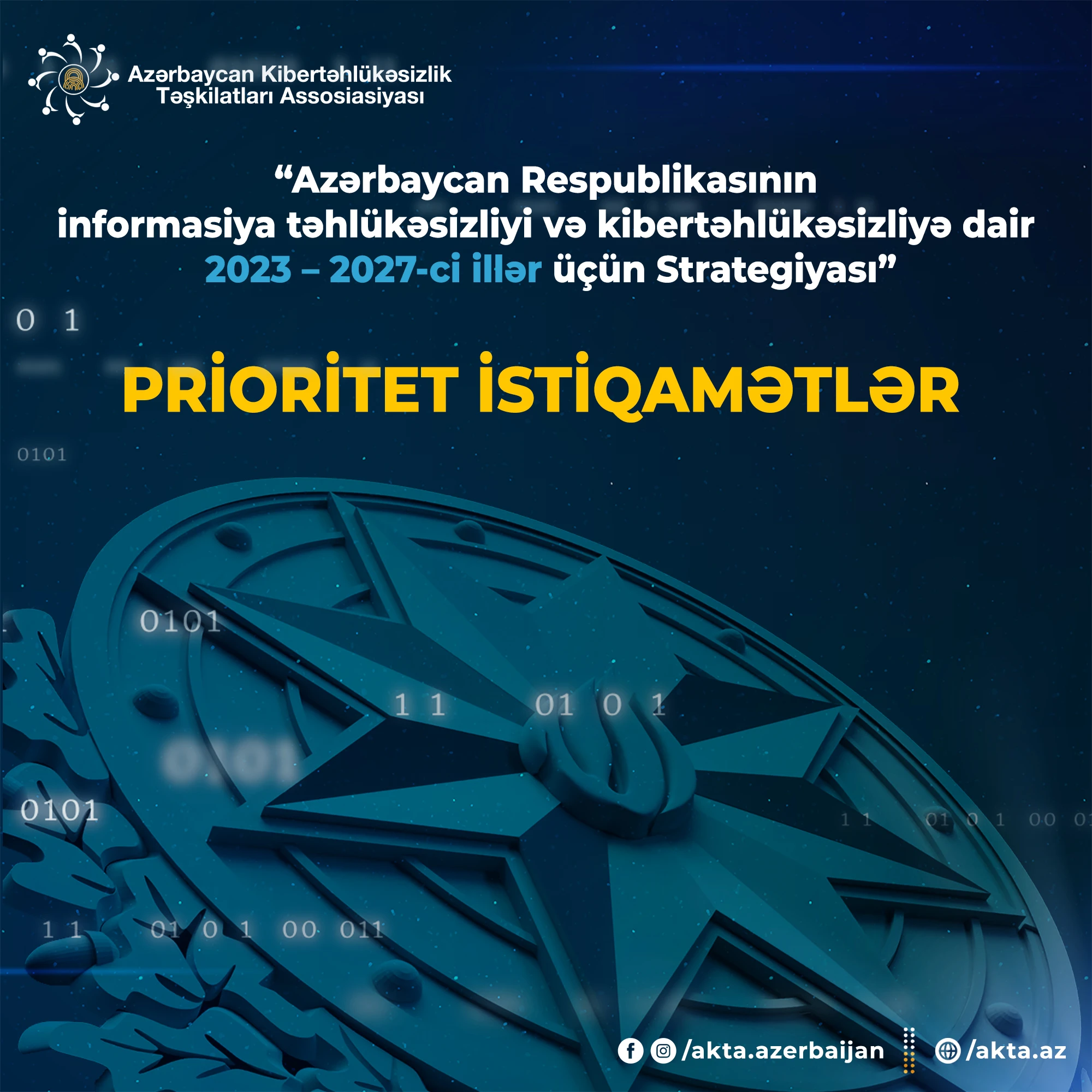 THE FIRST STRATEGY OF THE REPUBLIC OF AZERBAIJAN ON INFORMATION SECURITY AND CYBER SECURITY HAS BEEN ADOPTED