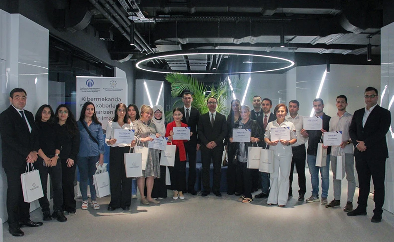 Trainings within the framework of the project ”Fighting fake news in cyberspace” implemented by the Association of Cybersecurity Organizations of Azerbaijan (ACOA) have been completed