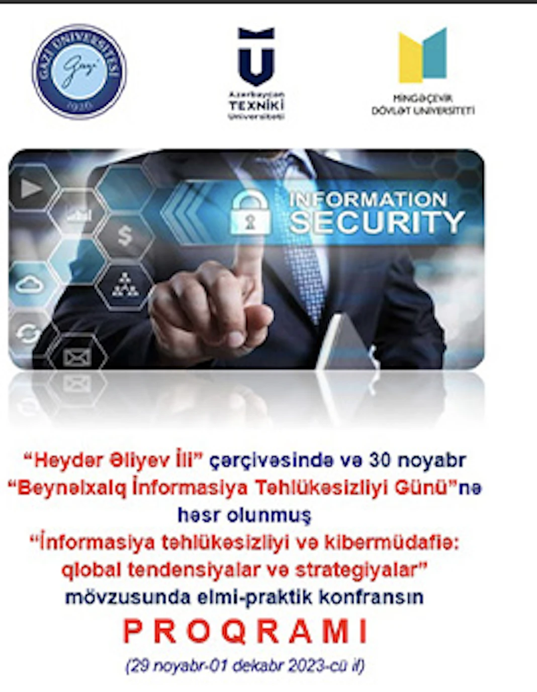 MSU, AZTU and Turkiye’s Gazi University jointly organized a cybersecurity conference