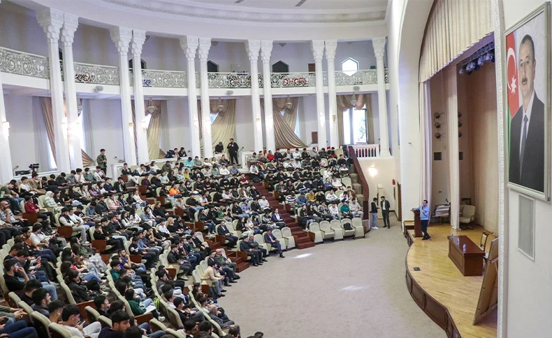 A seminar on cybersecurity was held for students of Azerbaijan Technical University