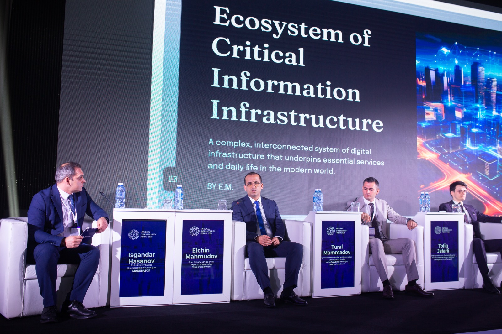 The current status of the cybersecurity ecosystem in the Republic of Azerbaijan was discussed. - 1