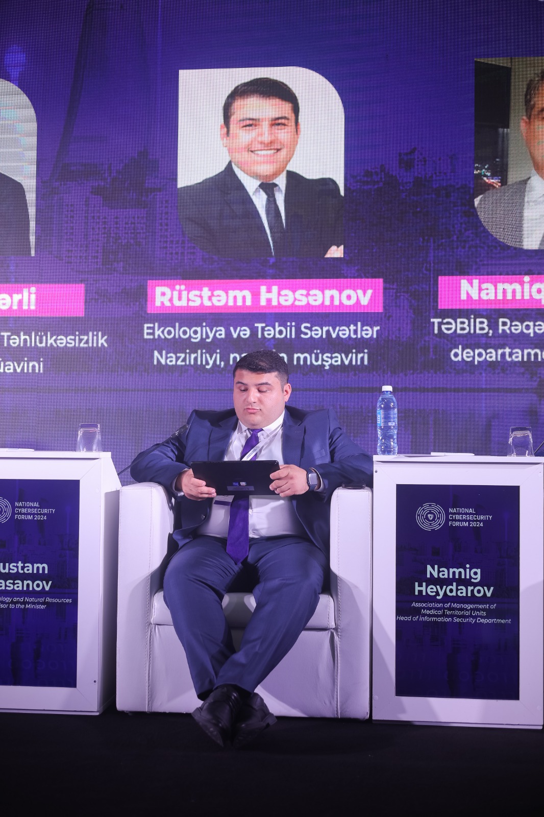 The current status of the cybersecurity ecosystem in the Republic of Azerbaijan was discussed. - 4