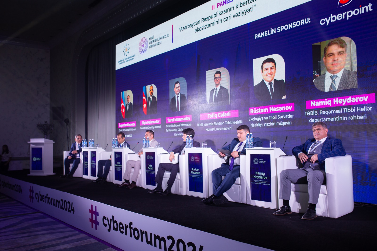 The current status of the cybersecurity ecosystem in the Republic of Azerbaijan was discussed. - 6