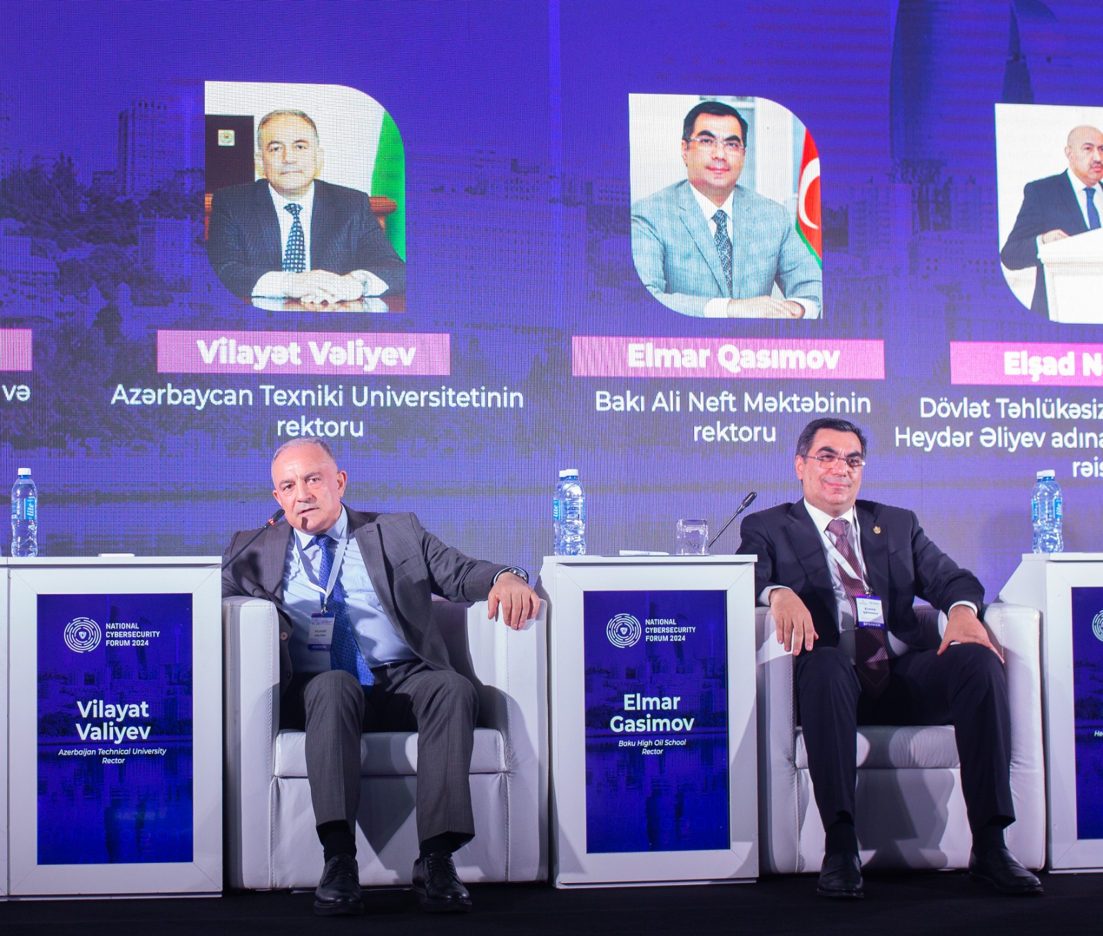 Issues regarding education and human resources in the field of cybersecurity were discussed with the participation of leaders from higher educational institutions. - 4