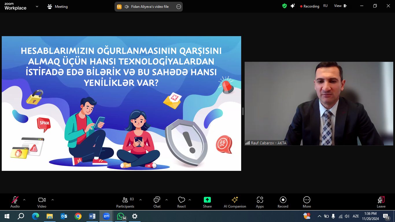 An online meeting dedicated to protecting children from harmful and dangerous information has been held. - 8