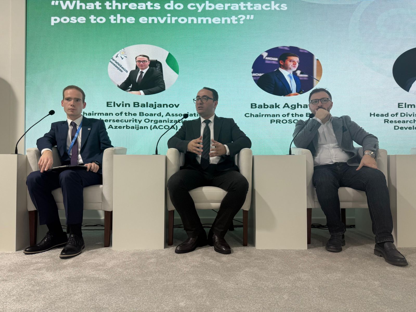 COP29: Elvin Balajanov Speaks at Panel Discussion - 2