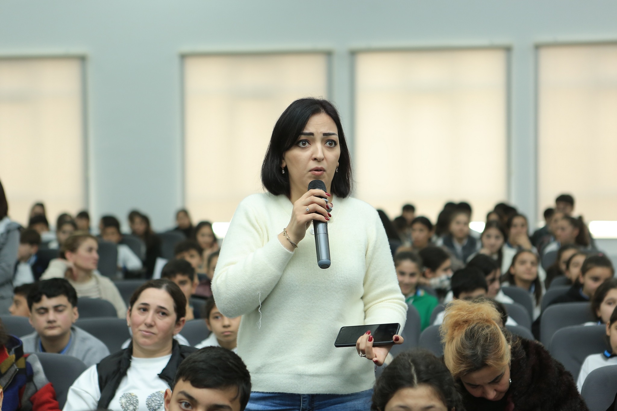 The first training sessions under the social campaign were conducted in Ganja. - 2