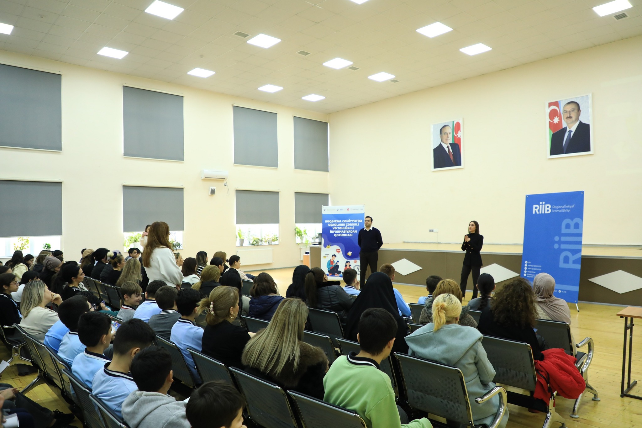 The first training sessions under the social campaign were conducted in Ganja. - 6