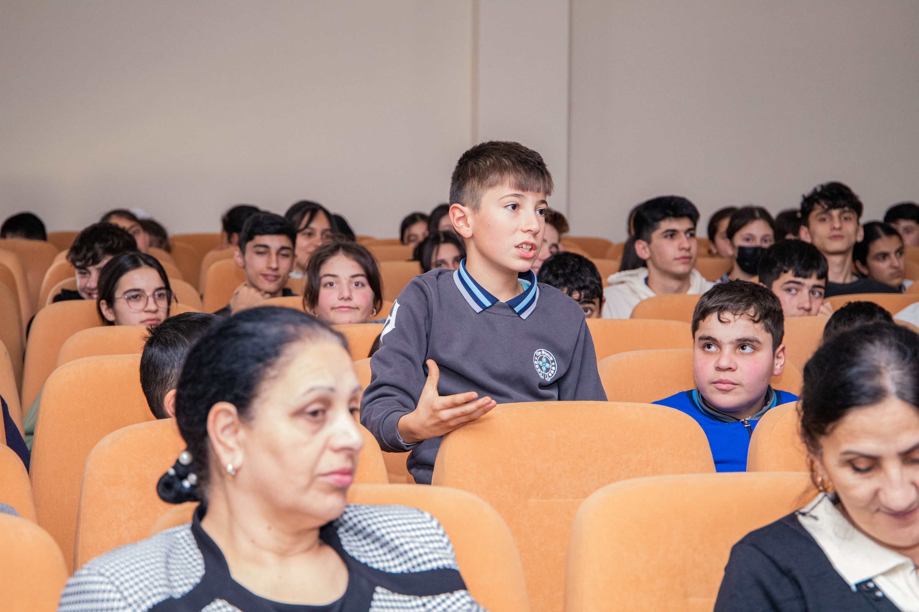 The latest cyber hygiene training sessions for scholars and parents were held in Gabala. - 3