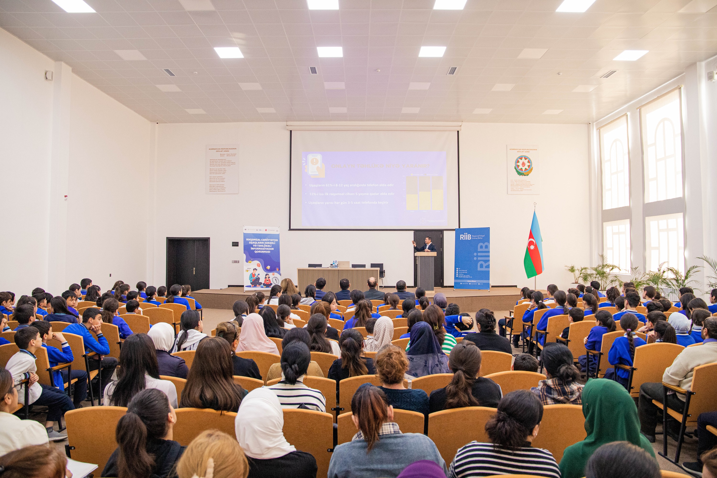 The latest cyber hygiene training sessions for scholars and parents were held in Gabala. - 8
