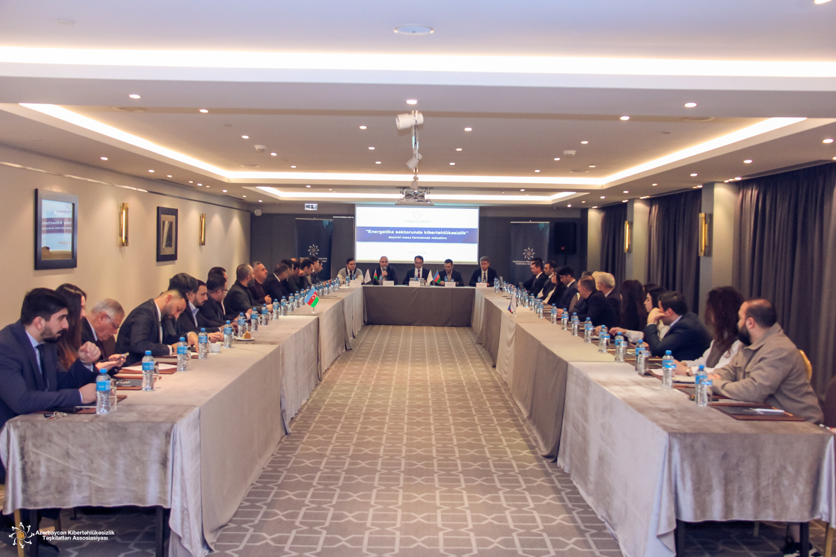 A roundtable discussion on the topic of "Cybersecurity in the Energy Sector" has been held. - 1
