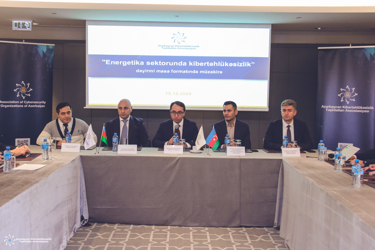 A roundtable discussion on the topic of "Cybersecurity in the Energy Sector" has been held. - 2