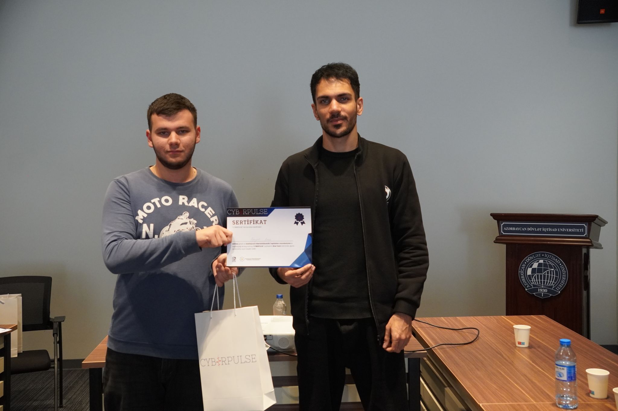 The 15th training session under the "CyberPulse" project was conducted at the Azerbaijan State University of Economics. - 3