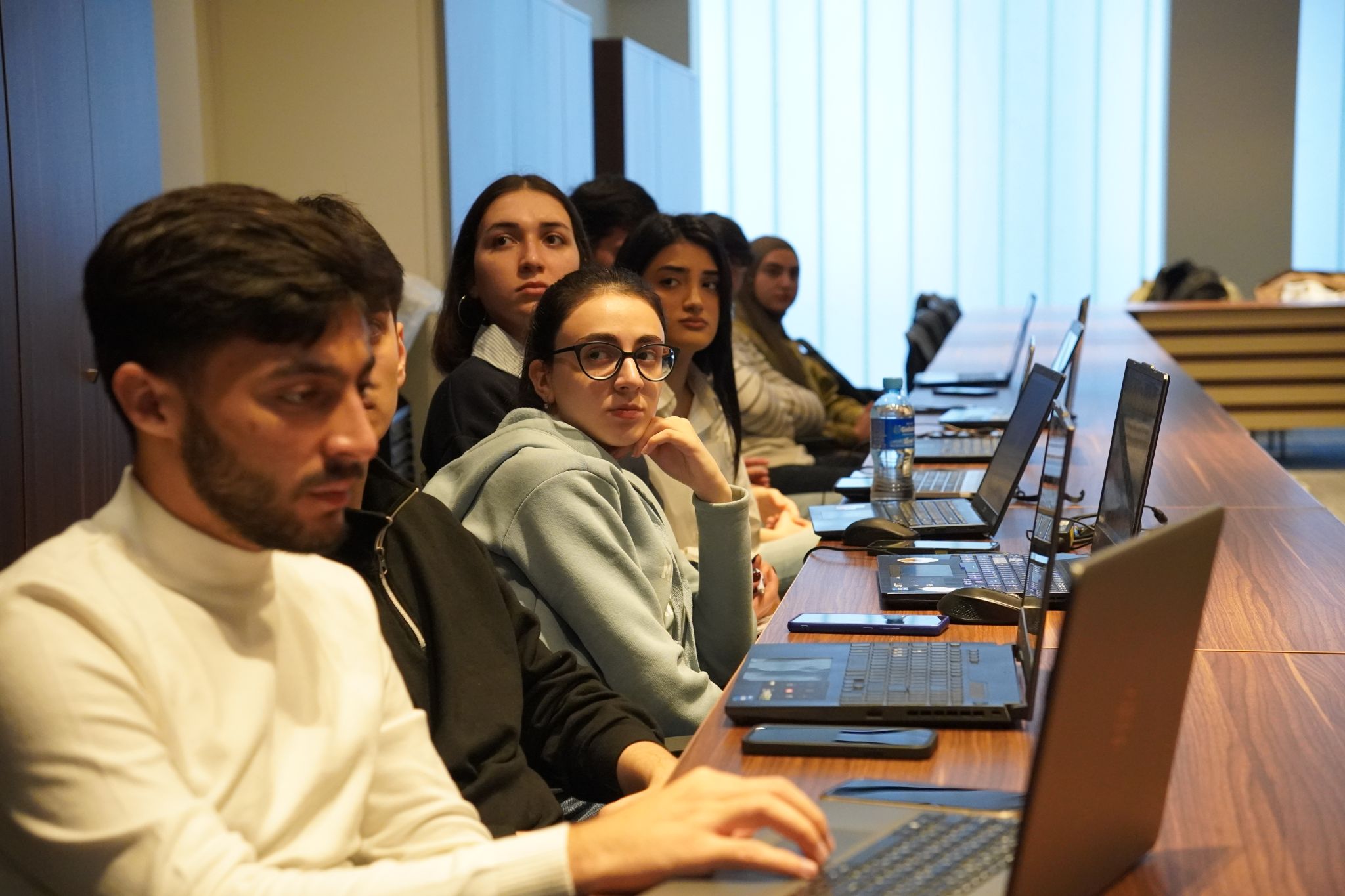 The 15th training session under the "CyberPulse" project was conducted at the Azerbaijan State University of Economics. - 5