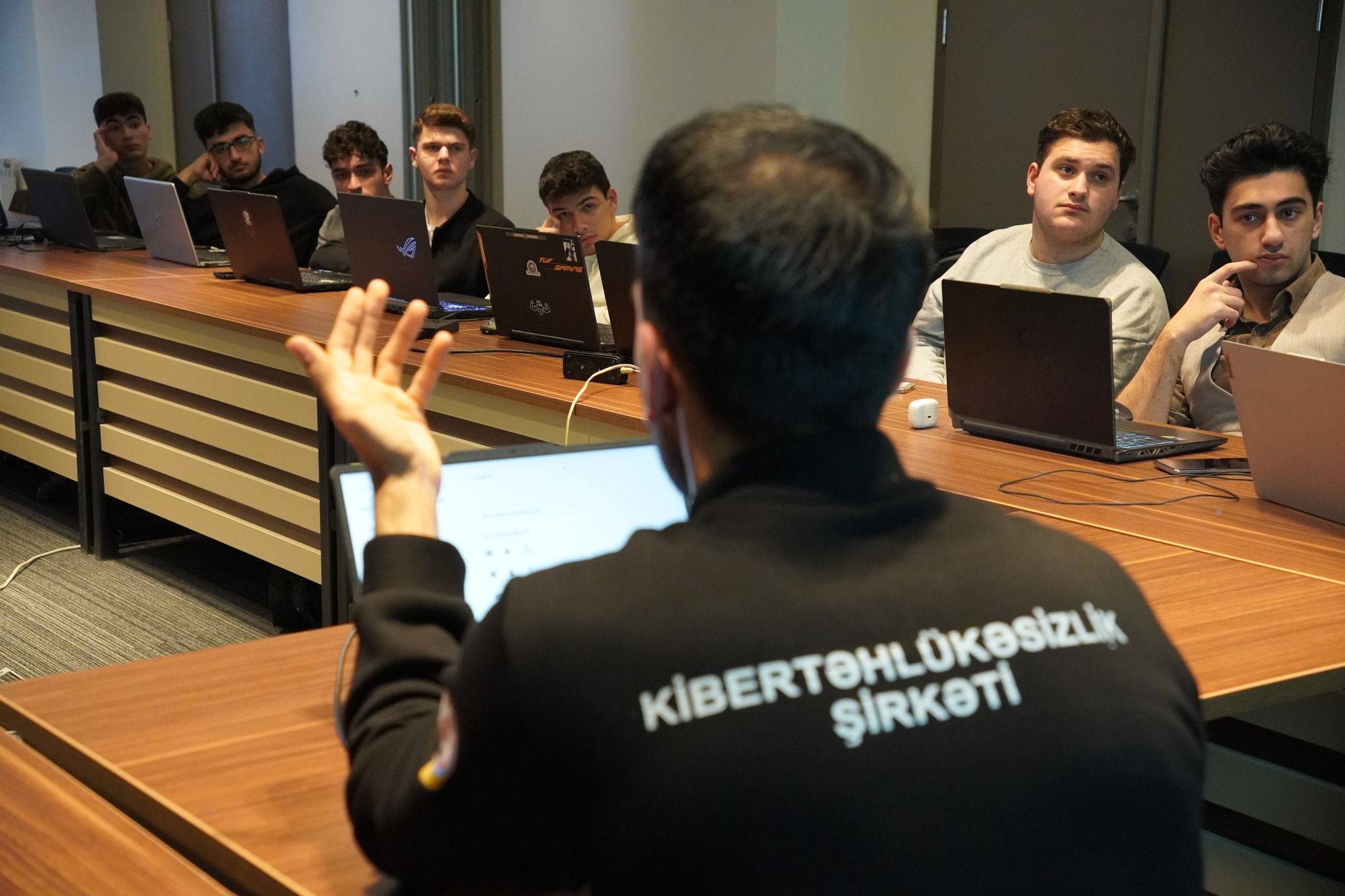 The 15th training session under the "CyberPulse" project was conducted at the Azerbaijan State University of Economics. - 8