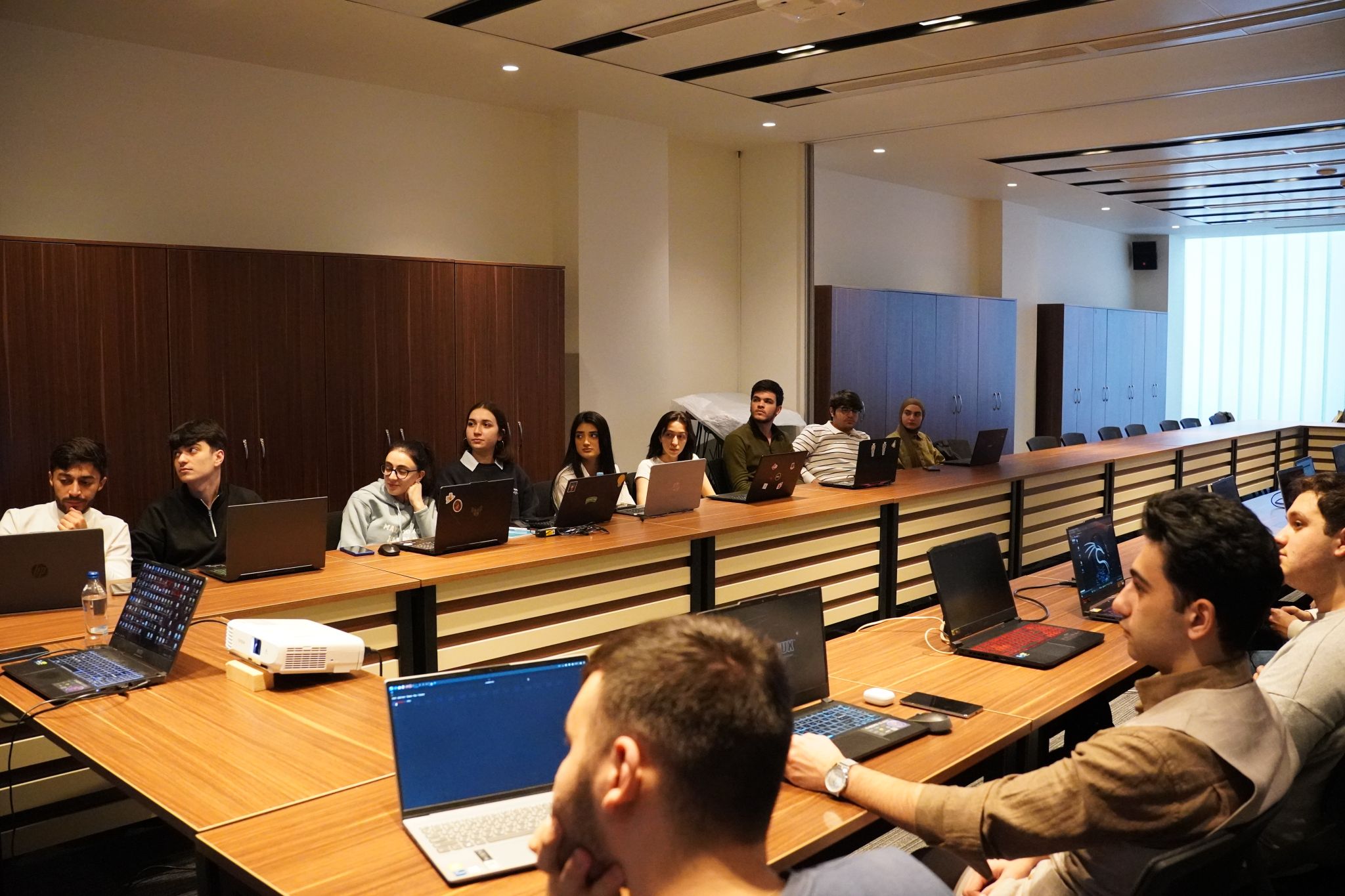 The 15th training session under the "CyberPulse" project was conducted at the Azerbaijan State University of Economics. - 9