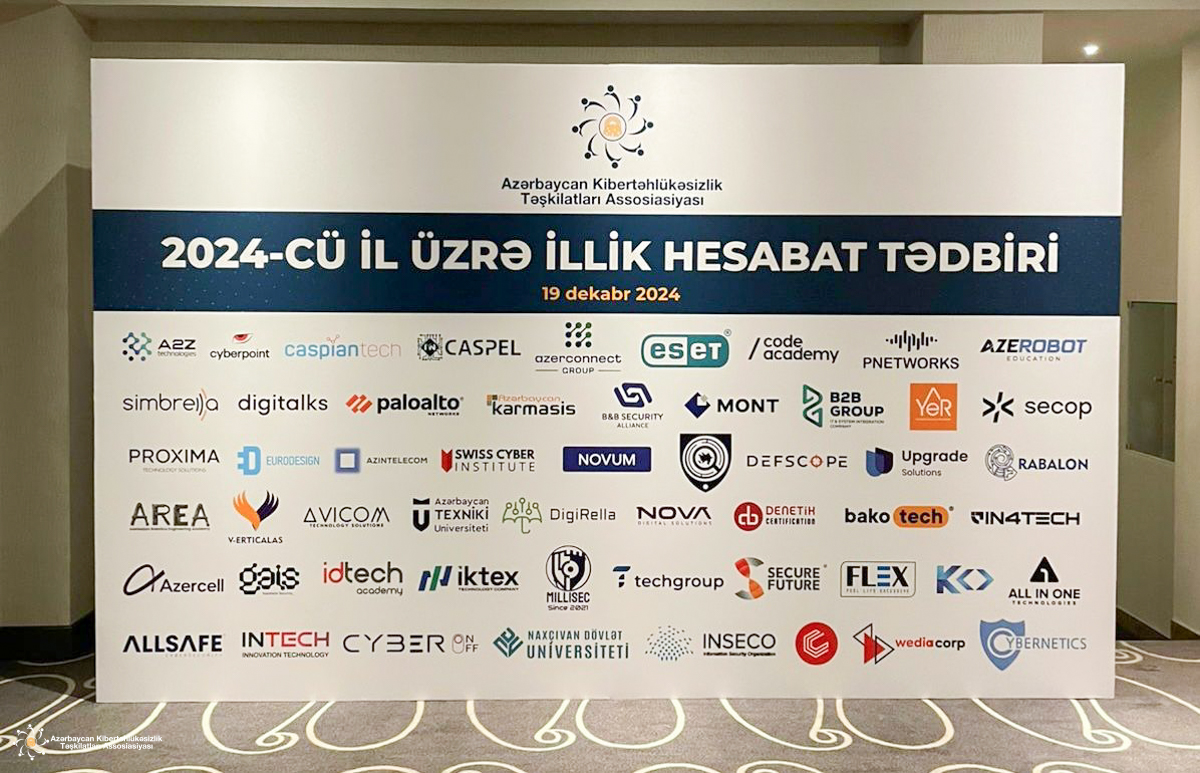 The Association of Cybersecurity Organizations of Azerbaijan (ACOA) held its annual activity report event for 2024. - 1