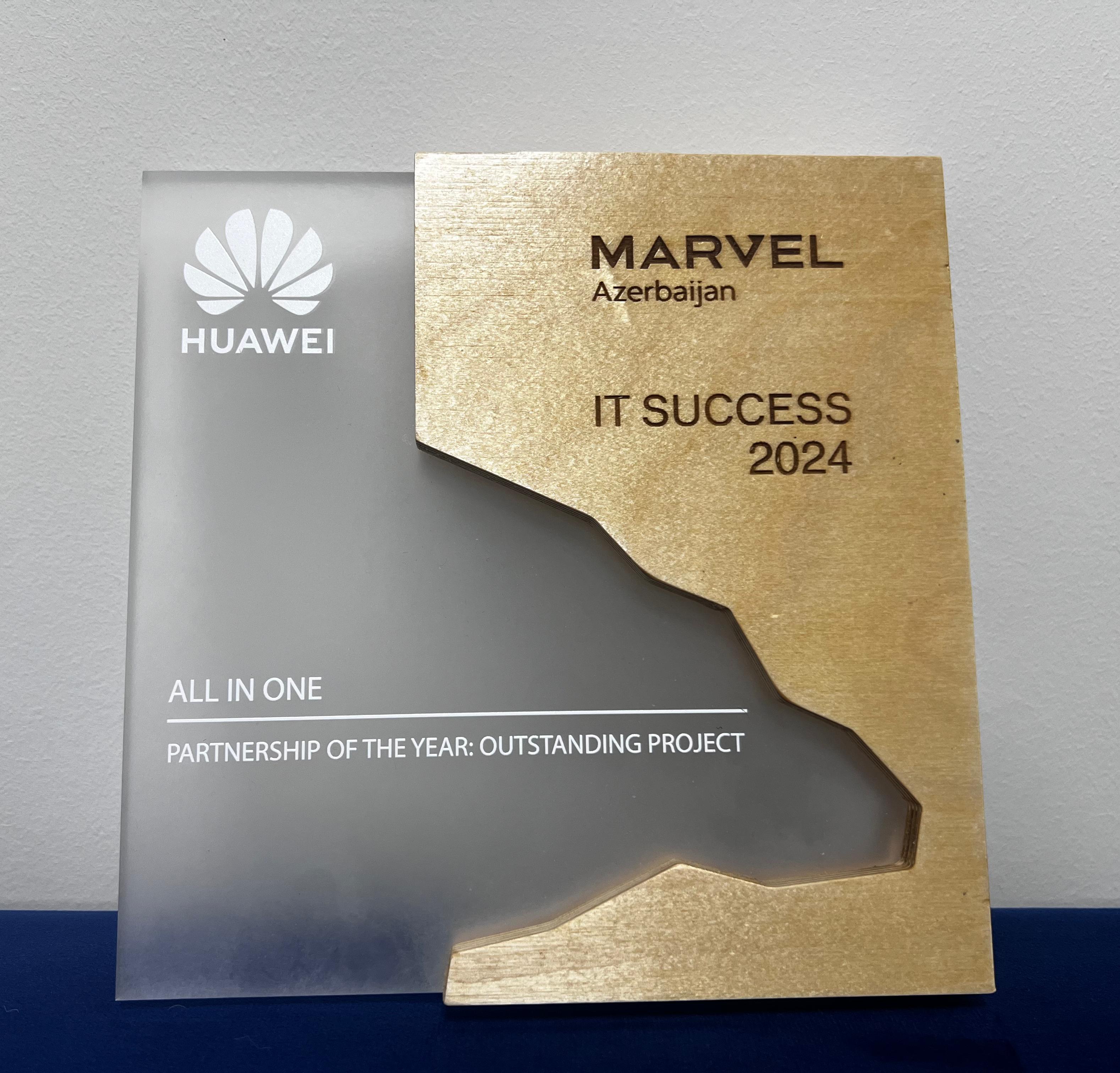 AKTA üzvü - “All in One Technologies” şirkəti dünya texnologiya nəhənglərindən olan “Huawei” tərəfindən “İlin Tərəfdaşı” seçilib - 1