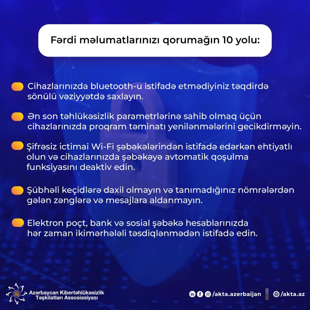 Məlumatların Mühafizəsi Günü - 2
