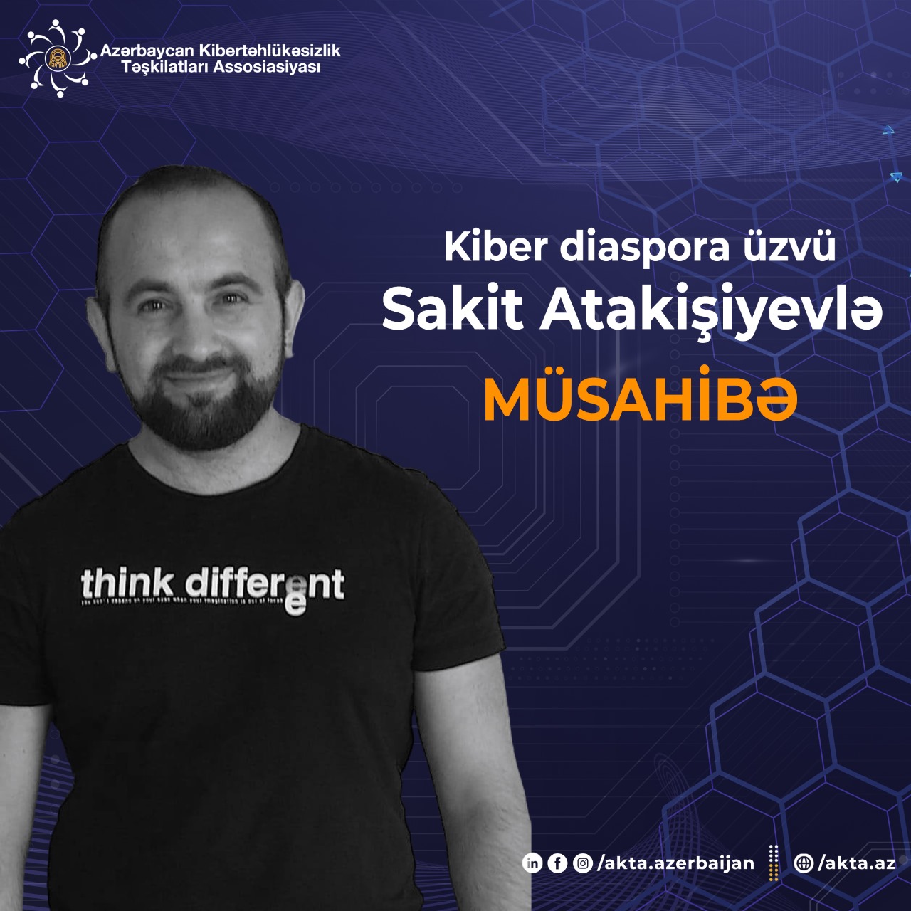 We present an interview with our fellow compatriot, Sakit Atakishiyev, a Software Engineer at Microsoft and a member of the Cyber Diaspora - 1