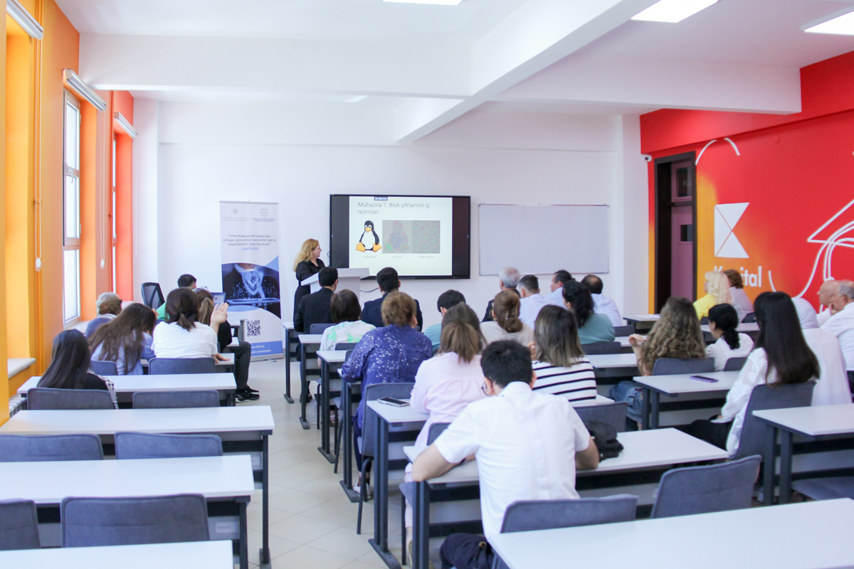 The presentation of the newly developed training materials has continued at universities. - 7