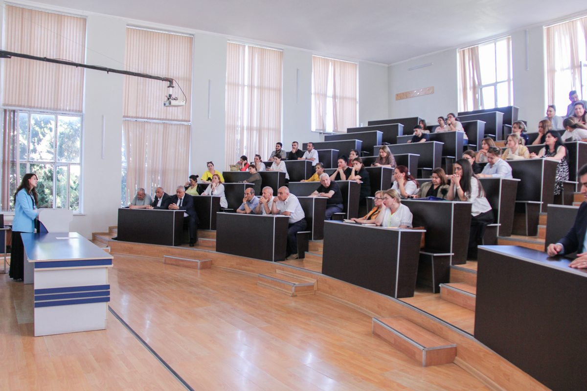 The presentation of the newly developed training materials has continued at universities. - 14