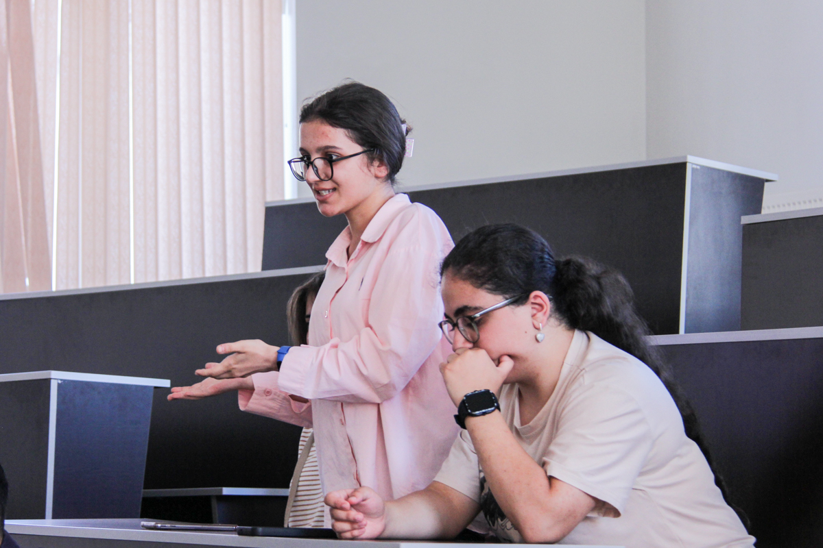 The presentation of the newly developed training materials has continued at universities. - 16