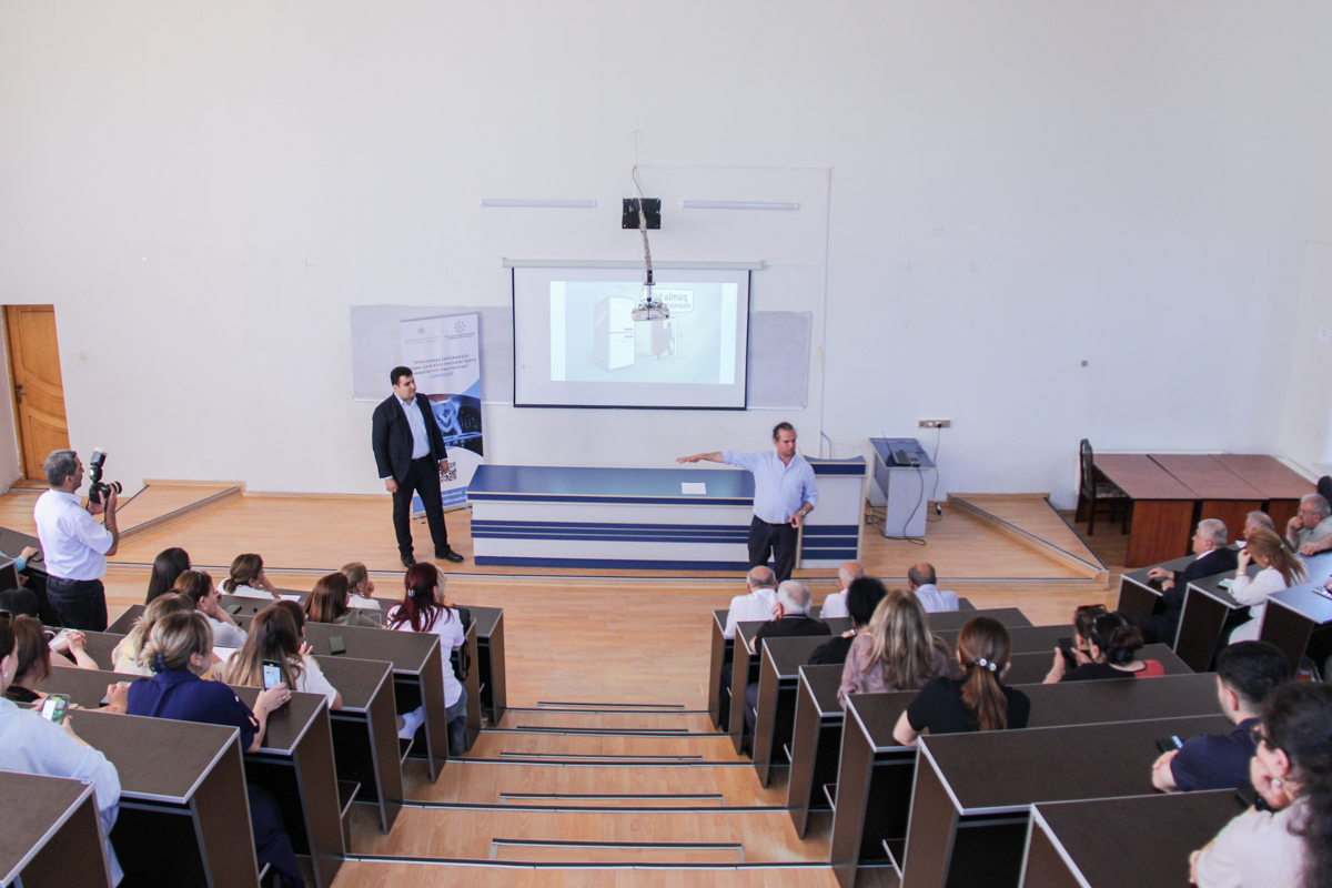 The presentation of the newly developed training materials has continued at universities. - 13