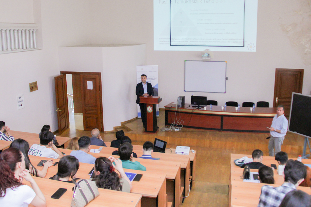 The presentation of the newly developed training materials has continued at universities. - 4