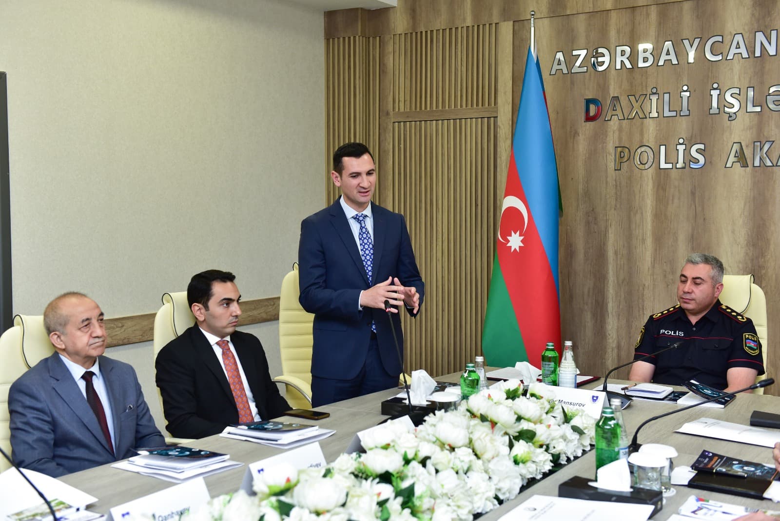 Təhsil layihəsinin yekun təqdimatları Polis Akademiyasında keçirilib  - 1