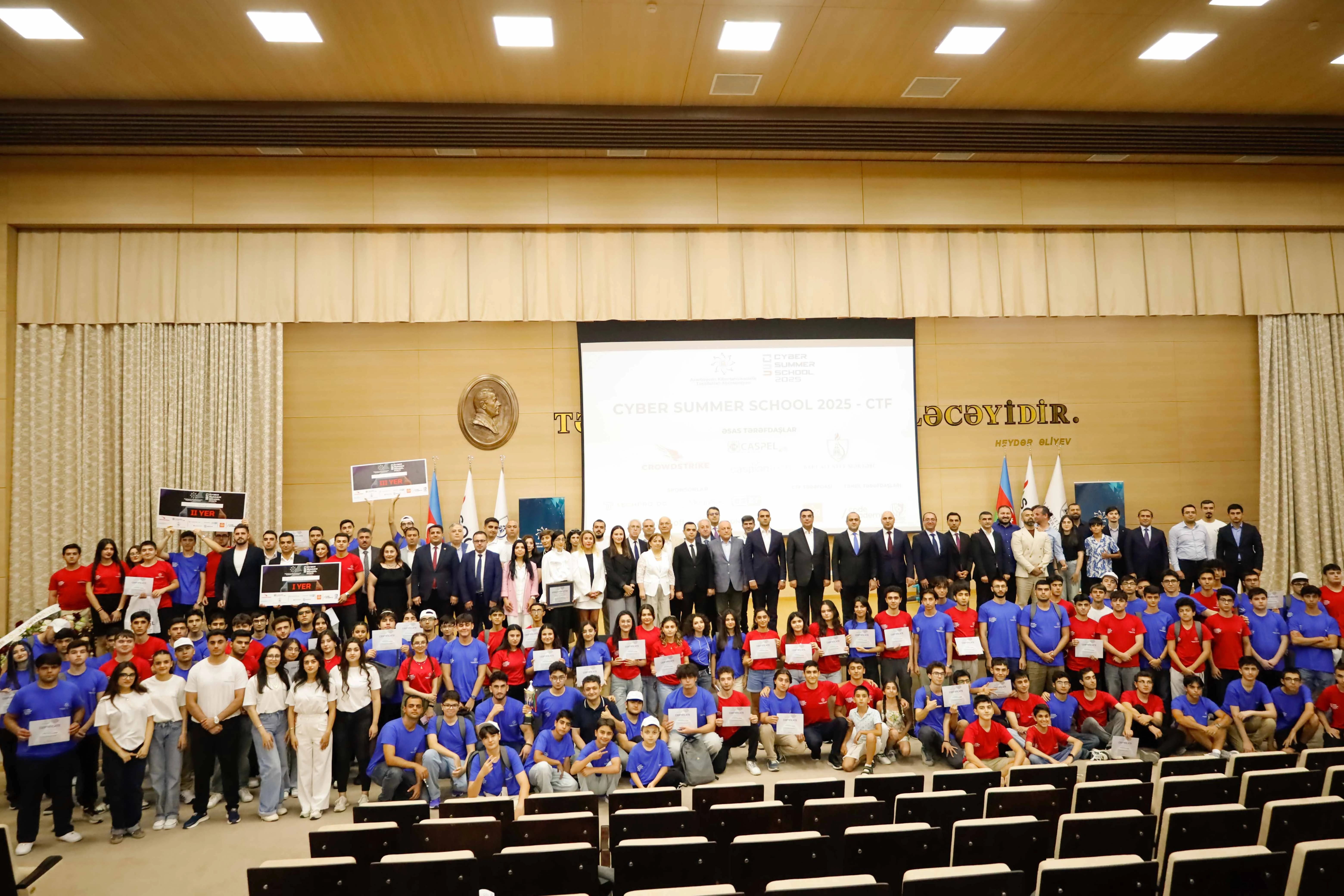 “Kiber Yay Məktəbi-2025”-in bağlanış mərasimi keçirilib