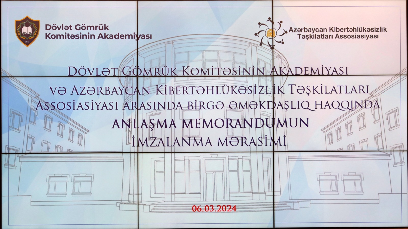 A Memorandum of Understanding was signed between DGKA and AKTA